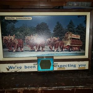 Old German beer sign